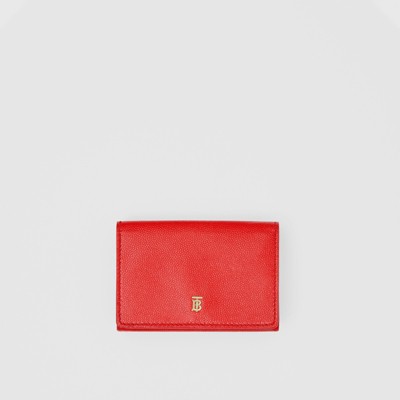 burberry wallet red