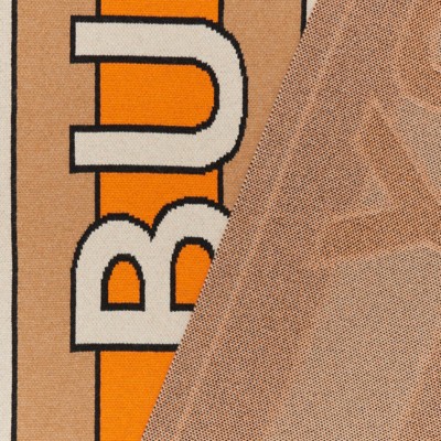 burberry logo jacquard scarf