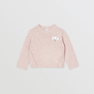 pink burberry sweater