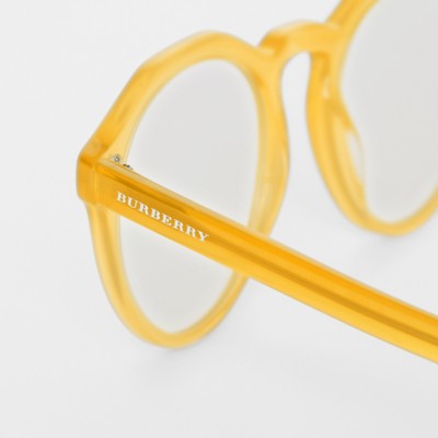 burberry glasses yellow