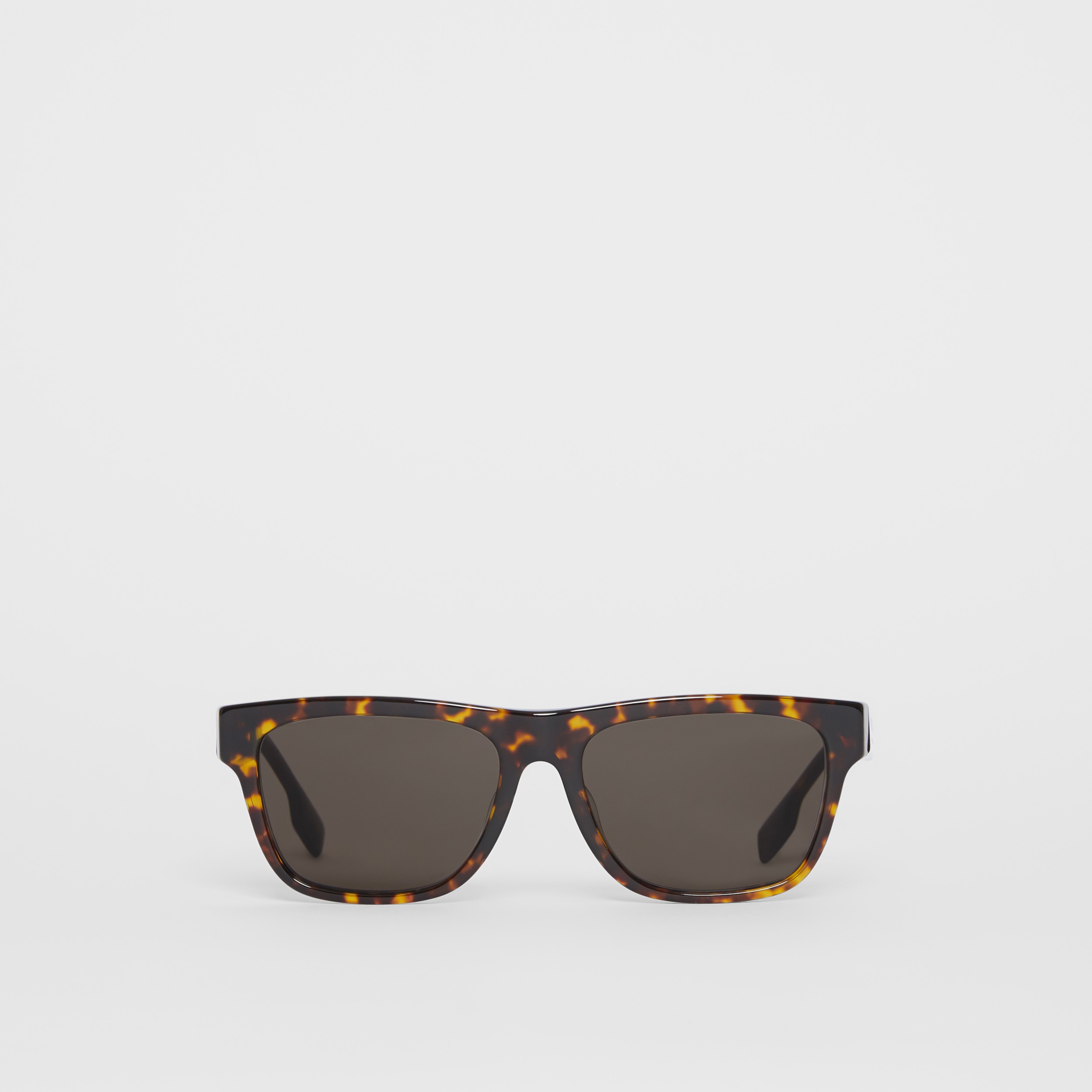 Burberry tortoiseshell rectangle-frame sunglasses, GottliebpaludanShops  Revival