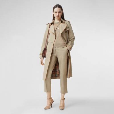 burberry cropped trench