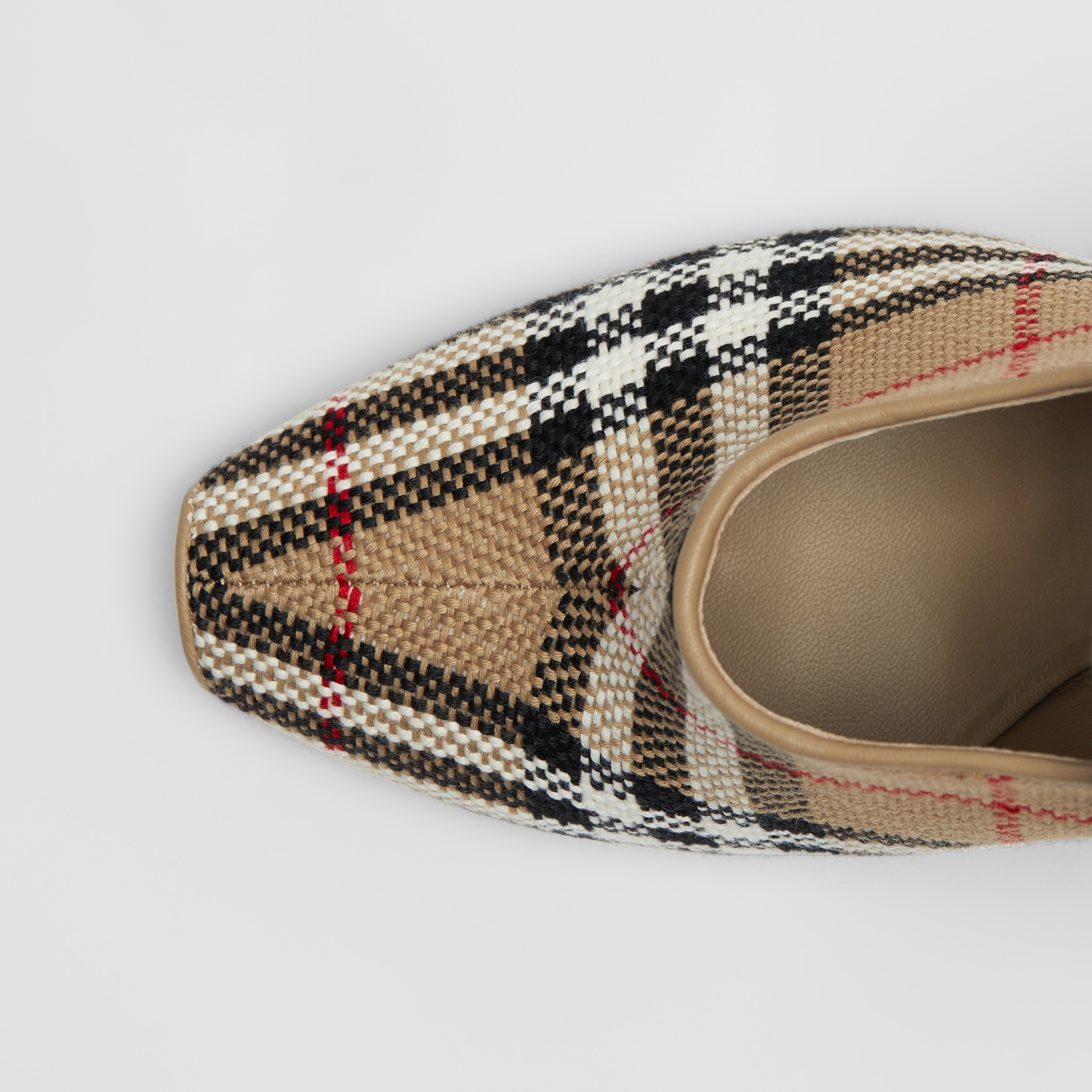 burberry peep toe pumps