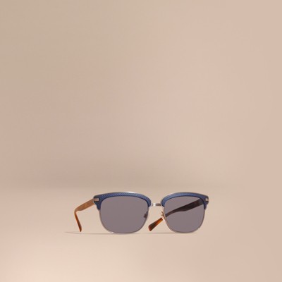 burberry spark square frame sunglasses