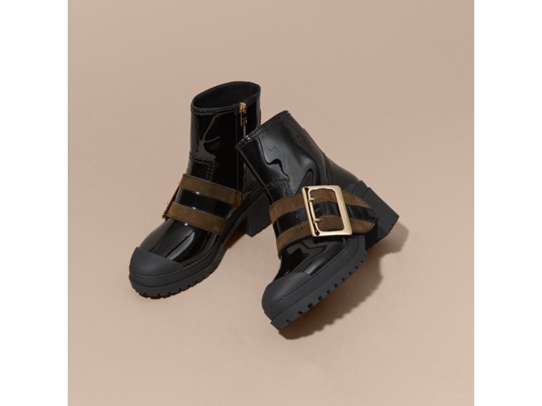 bottine burberry femme