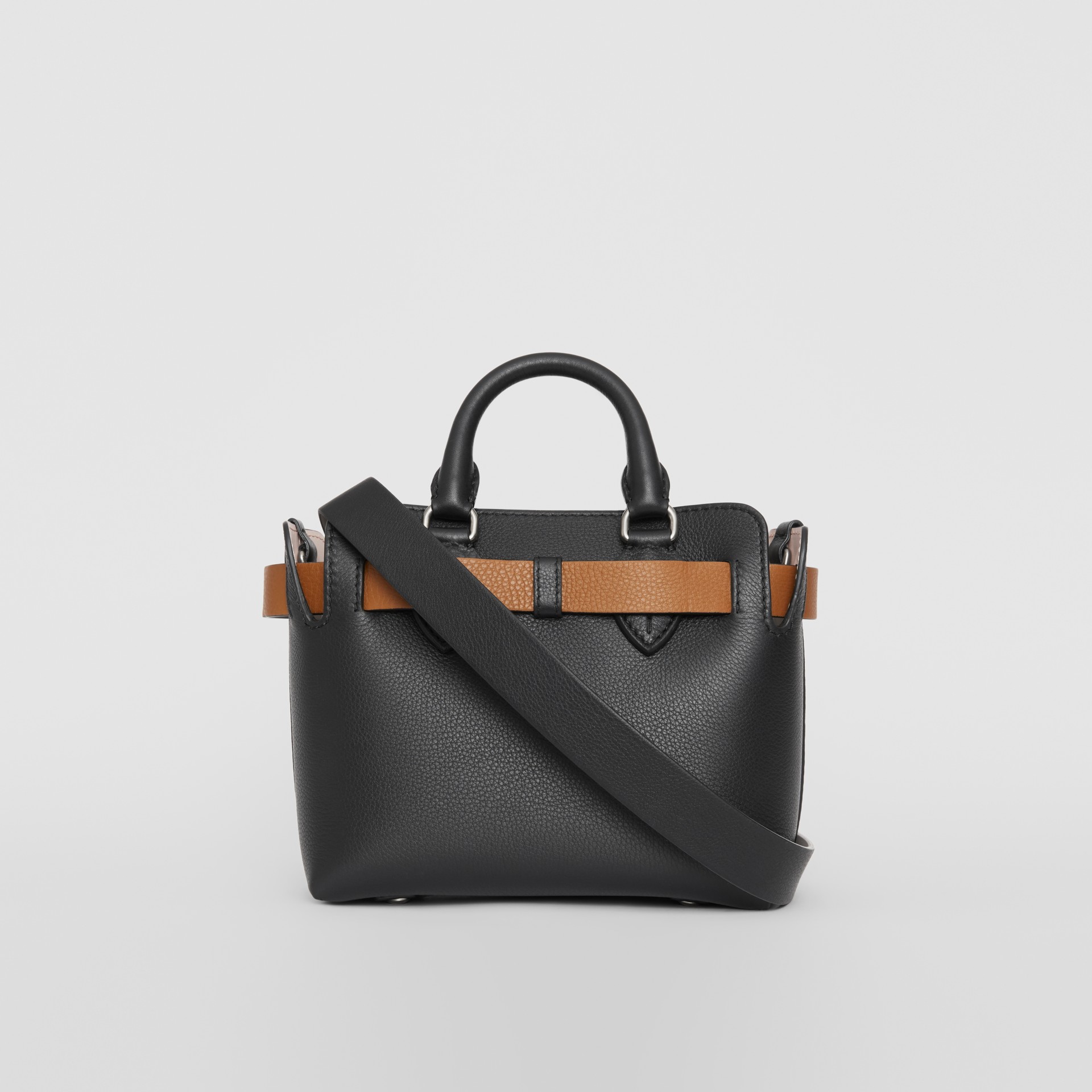 The Mini Leather Belt Bag in Black - Women | Burberry Canada