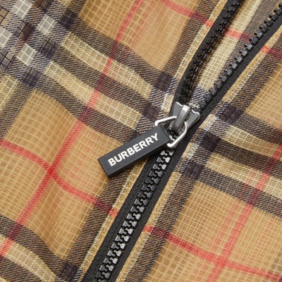 burberry vintage check lightweight jacket