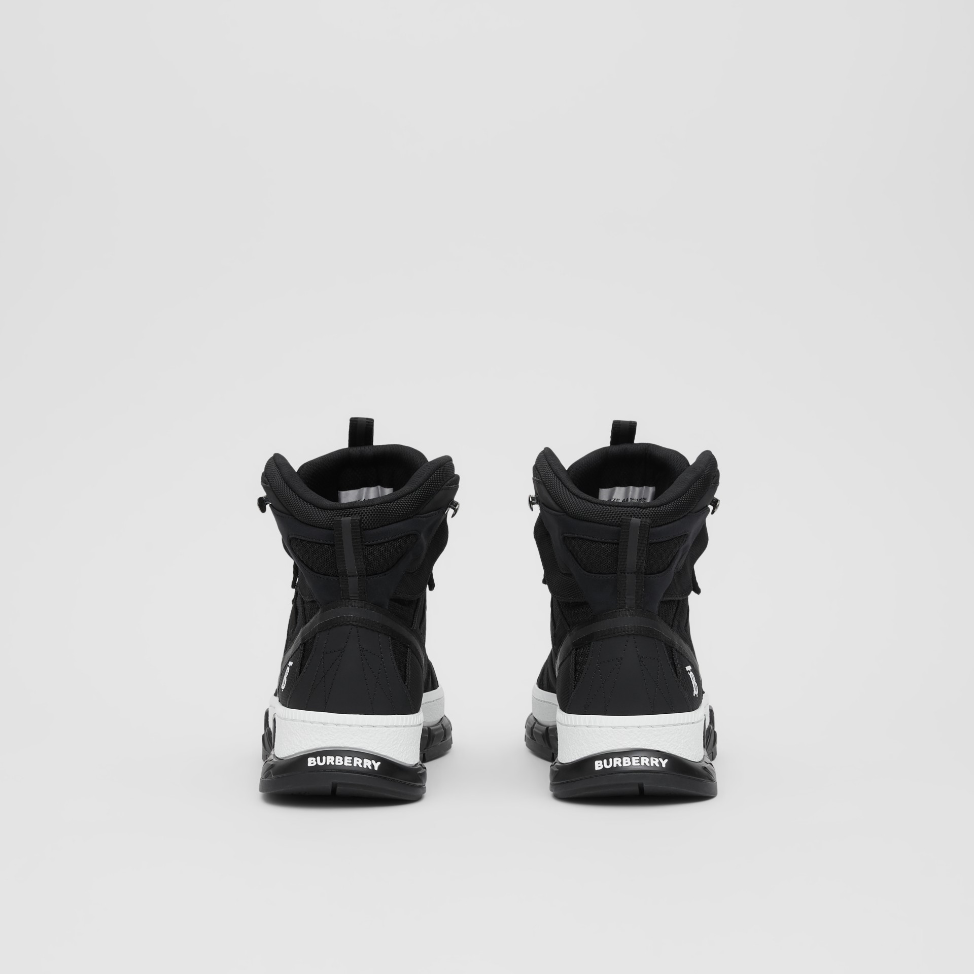 mesh and nubuck union sneakers