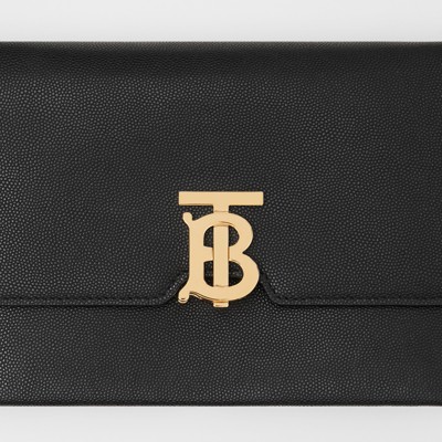 small monogram motif leather crossbody bag