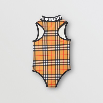 infant burberry swimwear