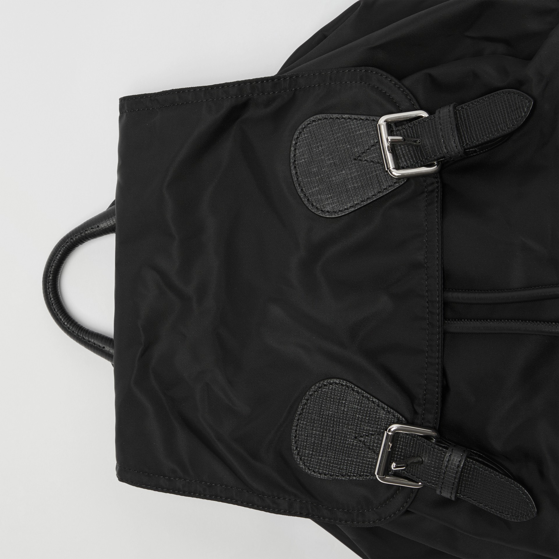 burberry leather rucksack