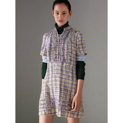 burberry silk dress