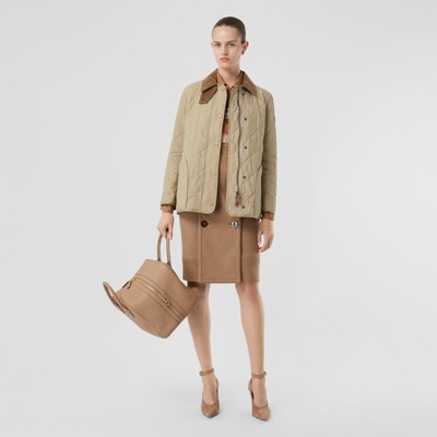 burberry quilted jacket womens vintage