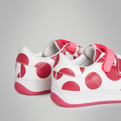 Zapatillas Piel Con De En Lunares Deportivas Estampado pUqSMGzV