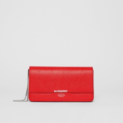 burberry red clutch