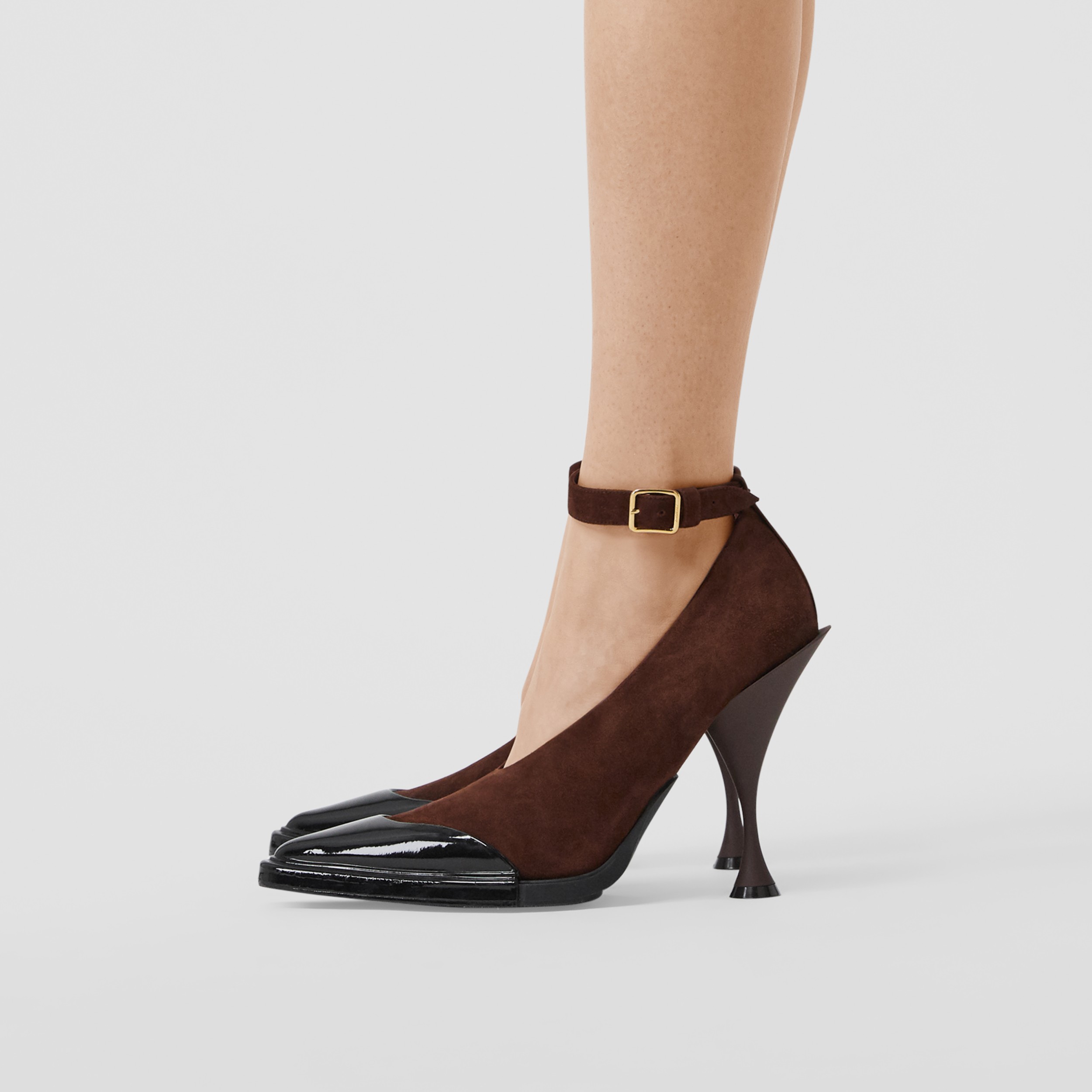 women's cap toe pumps