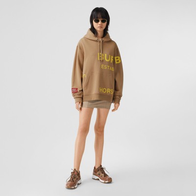 burberry hoodie gold