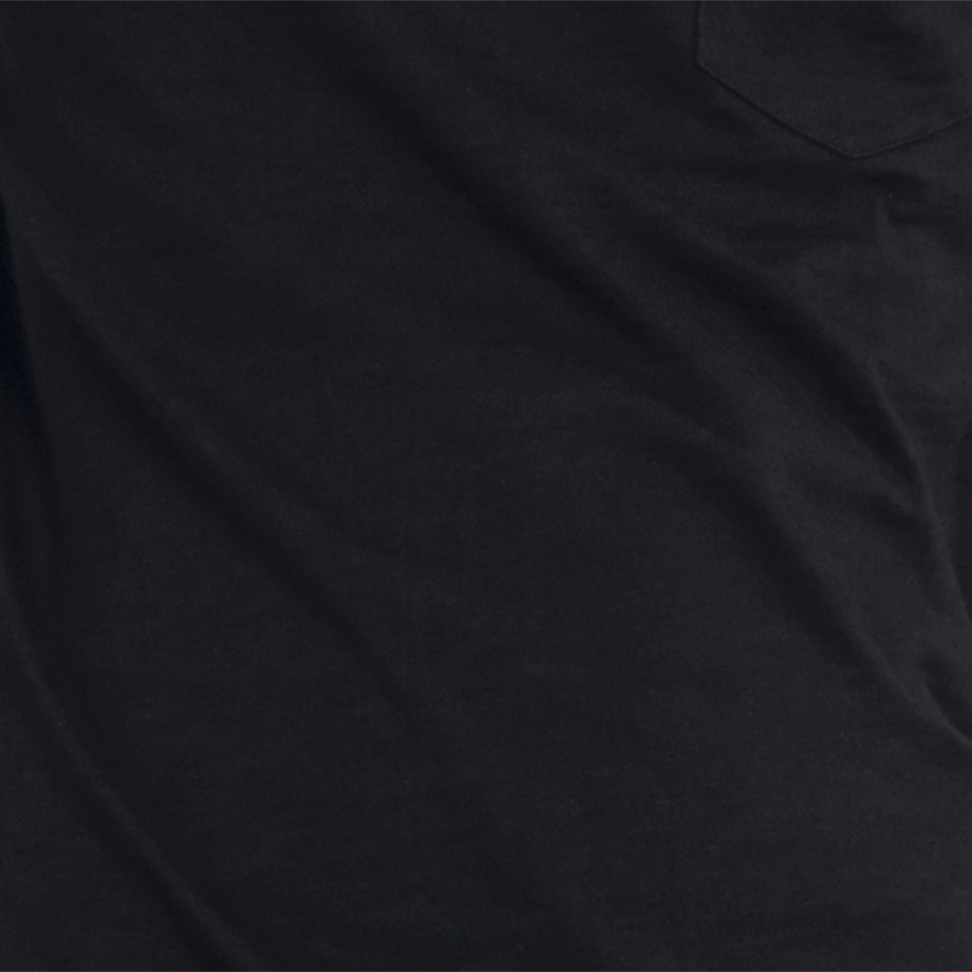 Slub Jersey Double Dyed T-Shirt Black | Burberry