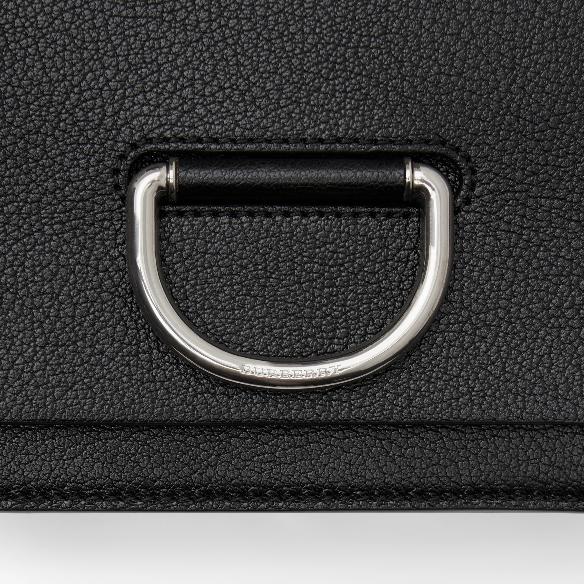 The Small Leather D-ring Bag in Black - Women | Burberry United States