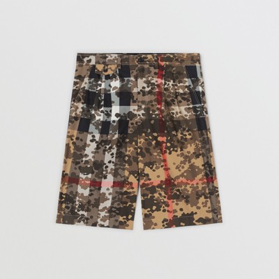 burberry shorts mens green