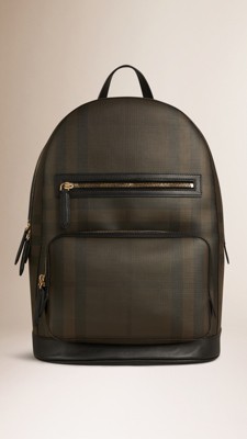 Small London Check Backpack