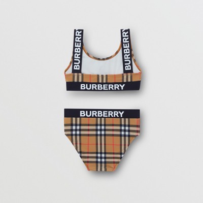 girls burberry swimwear