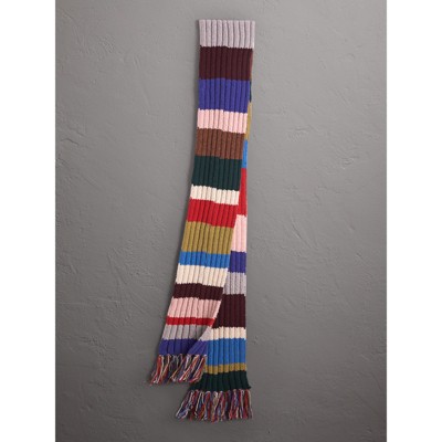 burberry striped scarf