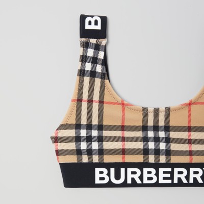 burberry vintage check swimsuit