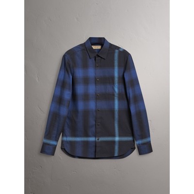 burberry flannel men