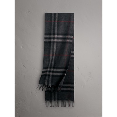 burberry light blue cashmere scarf