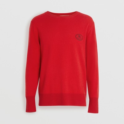 burberry sweater red