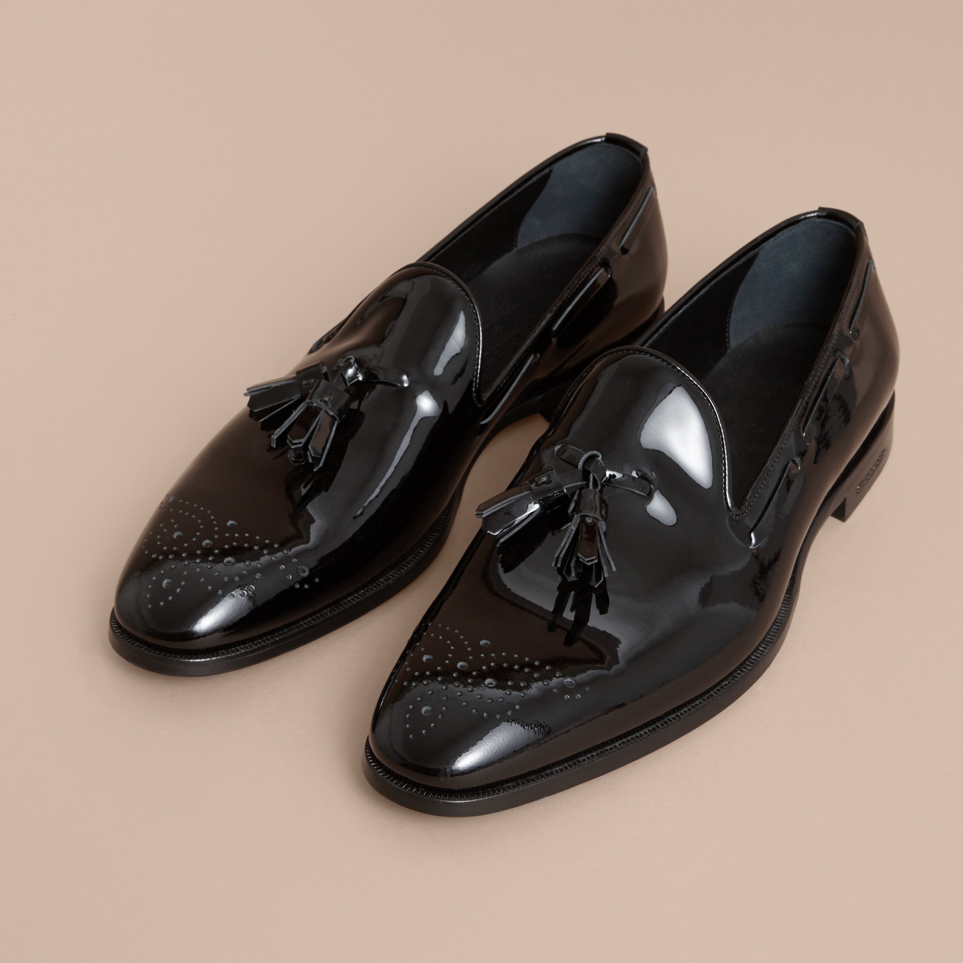 loafers for singapore tasselled patent leather loafers in black burberry loafers for singapore tasselled patent leather loafers in black burberry