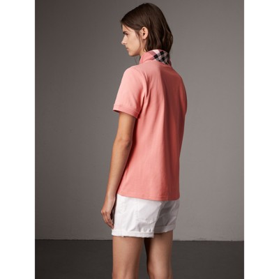 burberry t shirt womens pink