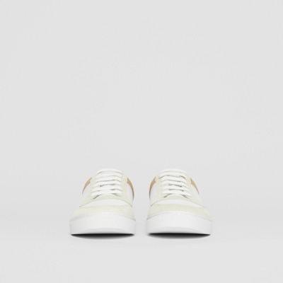 burberry suede sneakers
