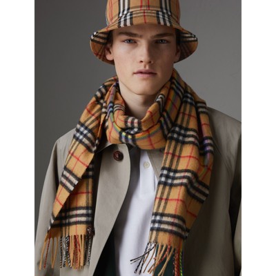 brown burberry scarf