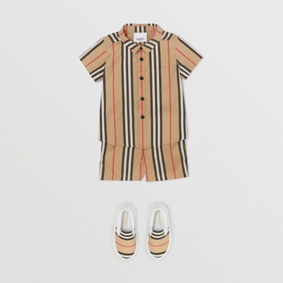 Beige BOWLING SHIRT Burberry T-shirts Beige BOWLING SHIRT Burberry T-shirts