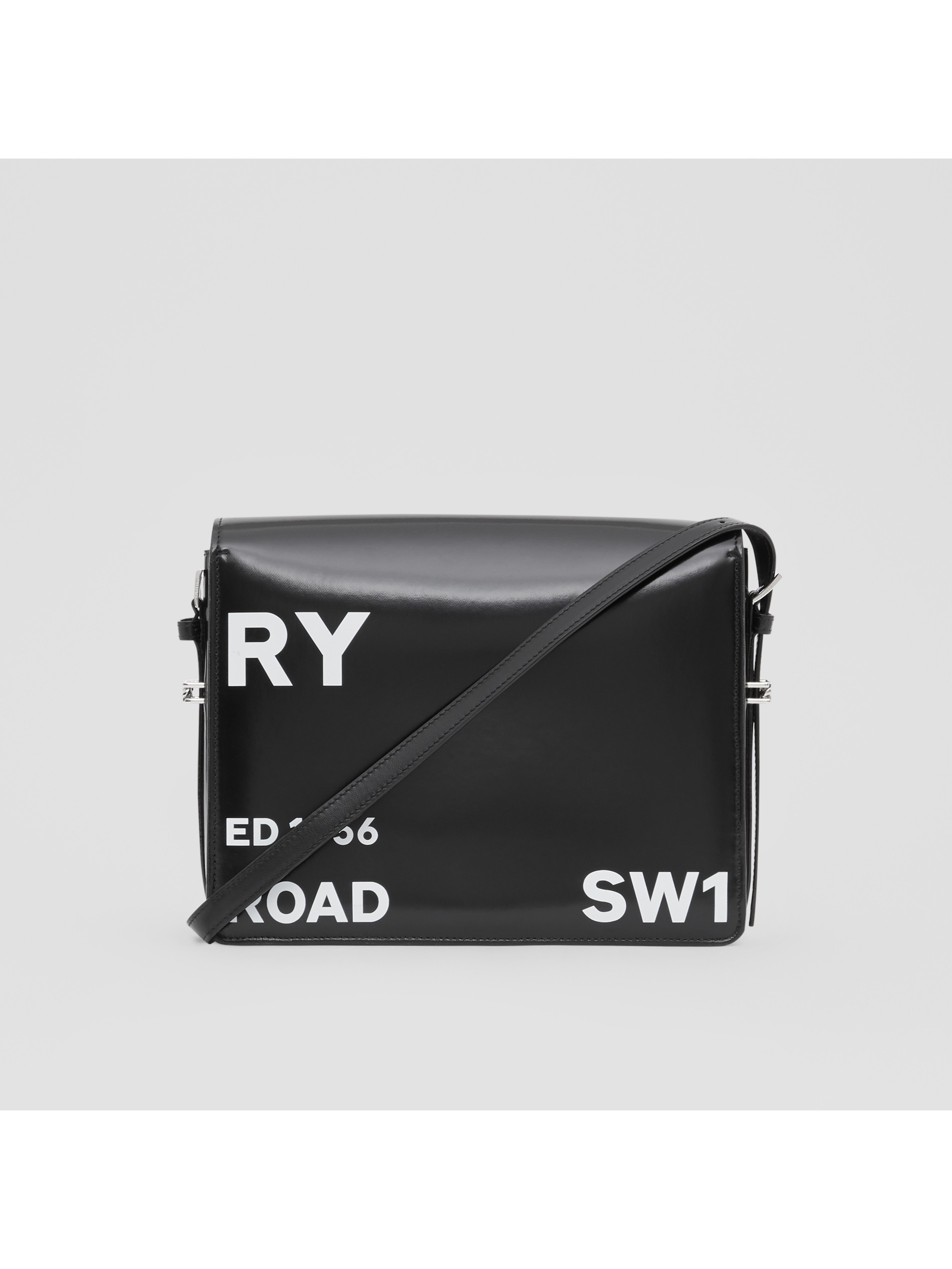 grace - 大号 horseferry 印花涂层帆布格雷丝包