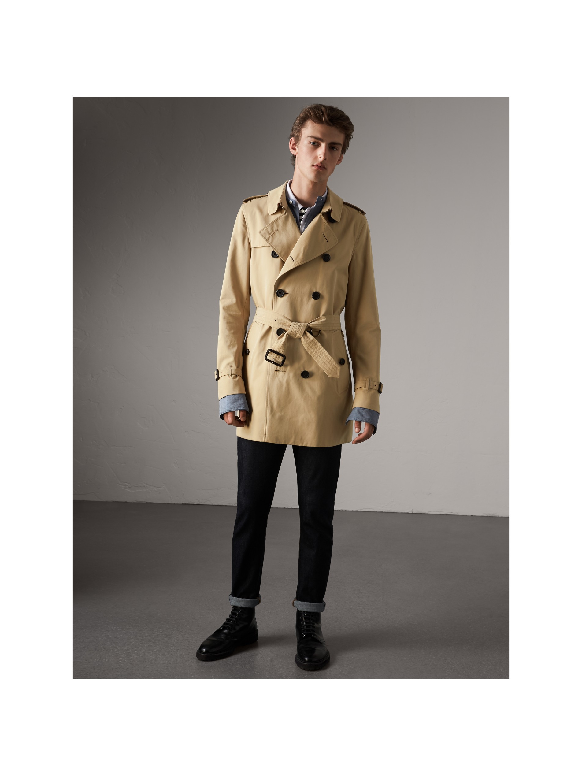 肯辛顿版型 - 中长款 trench 风衣