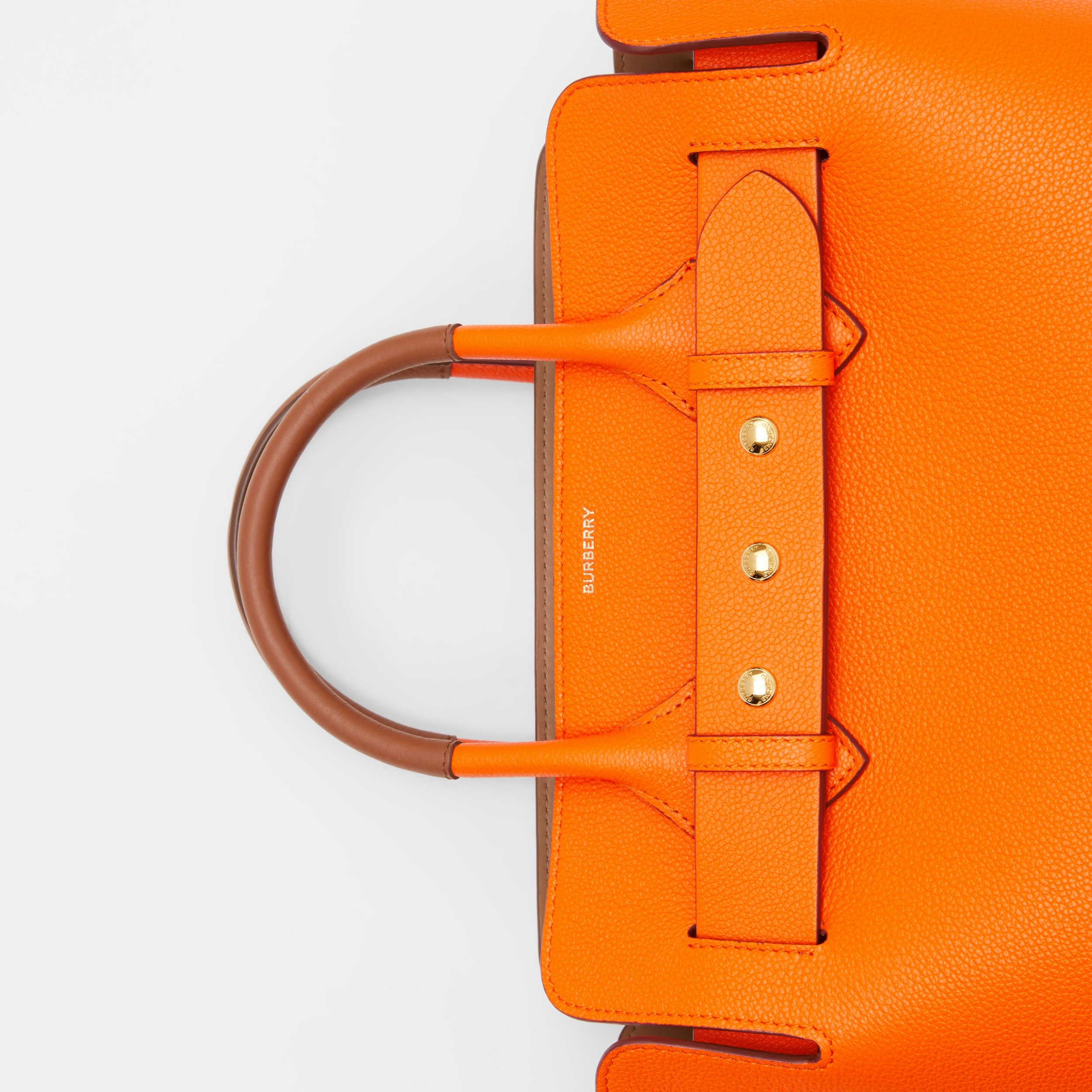 neon orange belt bag