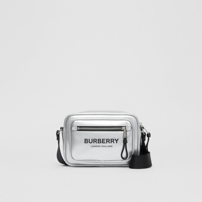 burberry silver bag