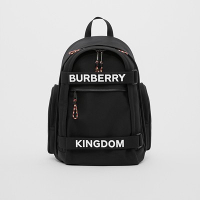 burberry knapsack
