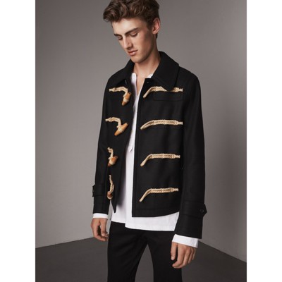 burberry duffle coat mens