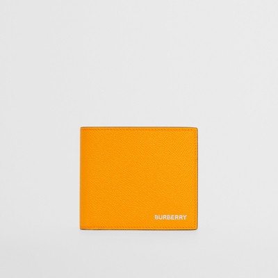 burberry orange wallet
