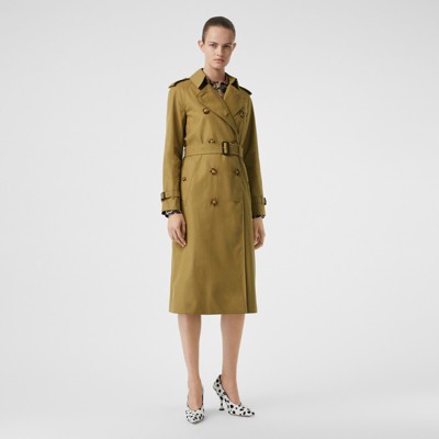 The Waterloo Trench Coat in Rich Olive 