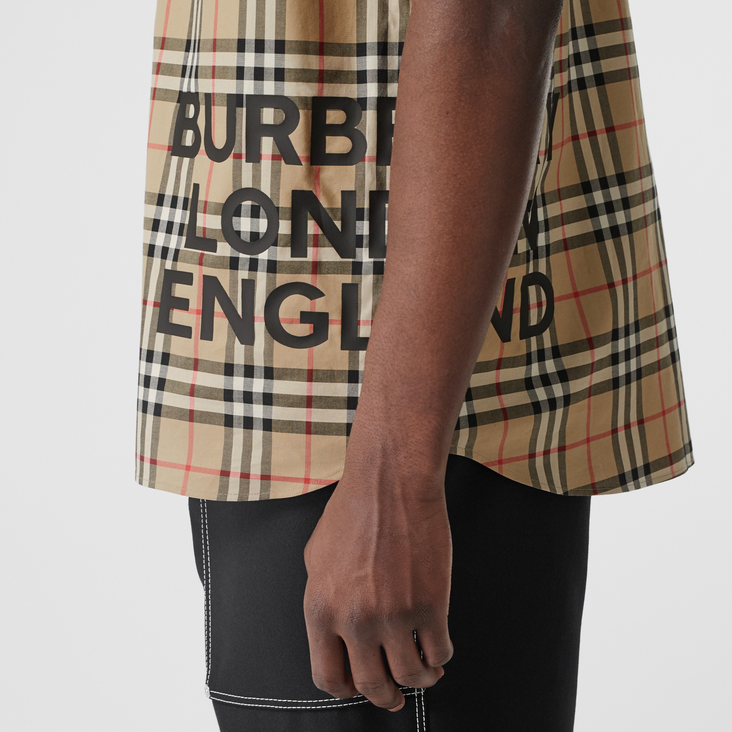 ladies short sleeve check shirts