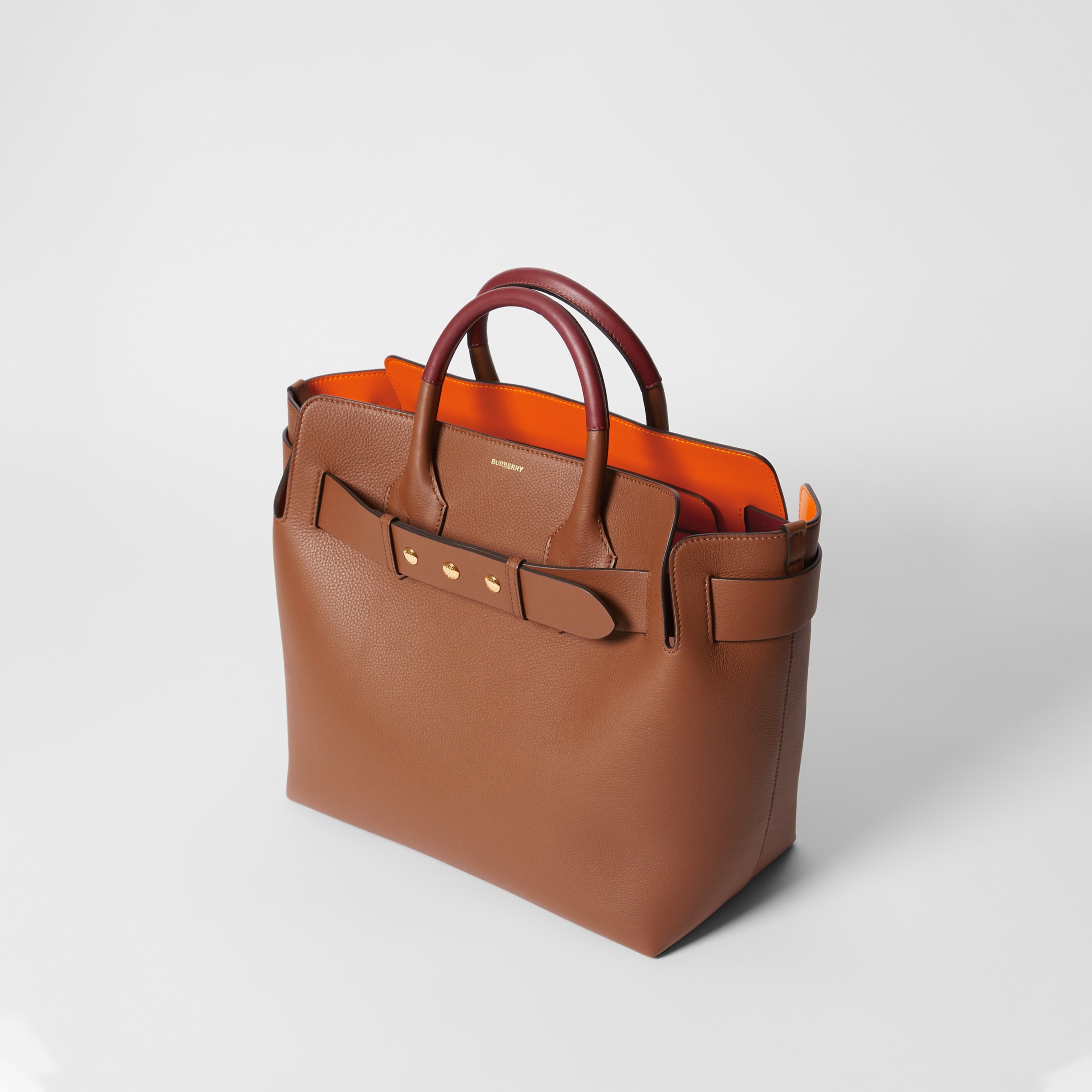 The Medium Leather Triple Stud Belt Bag in Tan Women Burberry