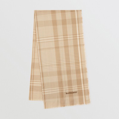 burberry scarf embroidered