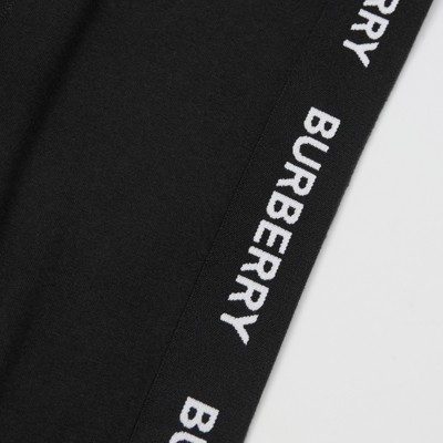 burberry black leggings