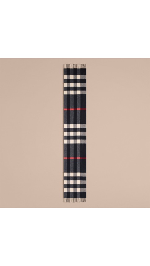 Giant Exploded Check Cashmere Scarf | Burberry