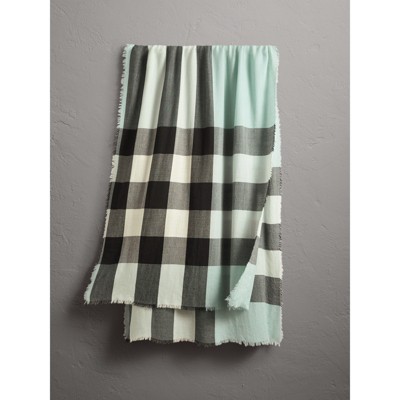 burberry lightweight check scarf